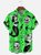 Hardaddy Mermaid Chest Pocket Short Sleeve Hawaiian Shirt