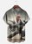 Moisture Wicking Kung Fu Chicken Chest Pocket Hawaiian Shirt