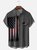 Hardaddy American Flag Chest Pocket Short Sleeve Casual Shirt
