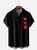 Moisture-wicking Love Death Robot Chest Pocket Casual Shirt