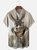 Moisture-wicking Donkey Chest Pocket Hawaiian Shirt