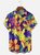 Tall Size Moisture-wicking Floral Chest Pocket Hawaiian Shirt