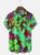 Tall Size Moisture-wicking Floral Chest Pocket Hawaiian Shirt