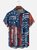 Moisture Wicking 1776 Declaration of Independence 4th of July Chest Pocket Hawaiian Shirt