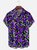 Moisture-wicking Floral Chest Pocket Hawaiian Shirt
