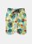 Men's Swim Trunks Hawaiian Tropical Palm Tree Beach Shorts with Pockets