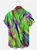 Moisture-wicking Gradient Color Chest Pocket Casual Shirt