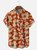 Moisture-wicking Floral Chest Pocket Hawaiian Shirt