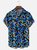 Moisture-wicking Floral Chest Pocket Hawaiian Shirt