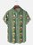 Moisture-wicking Floral Chest Pocket Hawaiian Shirt