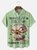 Big Size Moisture-wicking Busy Duck Chest Pocket Hawaiian Shirt