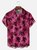 Big Size Moisture-wicking Palm Tree Chest Pocket Hawaiian Shirt
