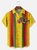 Big Size Moisture-wicking Cinco de Mayo Chili Chest Pocket Bowling Shirt