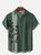 Big Size Moisture-wicking Bamboo Chest Pocket Hawaiian Shirt