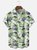Moisture-wicking Beach Retro Car Chest Pocket Hawaiian Shirt