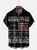 Tall Size Moisture Wicking 1776 Declaration of Independence 4th of July Chest Pocket Hawaiian Shirt