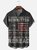 Moisture Wicking 1776 Declaration of Independence 4th of July Chest Pocket Hawaiian Shirt