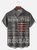 Big Size Moisture Wicking 1776 Declaration of Independence 4th of July Chest Pocket Hawaiian Shirt