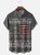 Tall Size Moisture Wicking 1776 Declaration of Independence 4th of July Chest Pocket Hawaiian Shirt