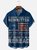 Moisture Wicking 1776 Declaration of Independence 4th of July Chest Pocket Hawaiian Shirt
