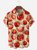 Tall Size Moisture-wicking Tomato Chest Pocket Casual Shirt