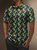 Moisture Wicking Colorful Gradient Guitar Short Sleeve Golf Polo