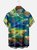Moisture-wicking Parrot Chest Pocket Hawaiian Shirt