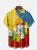 Moisture-wicking Parrot Chest Pocket Hawaiian Shirt