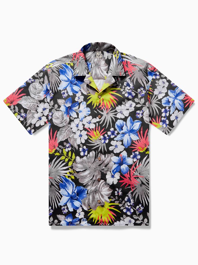 Hardaddy® Cotton Tropical Aloha Shirt