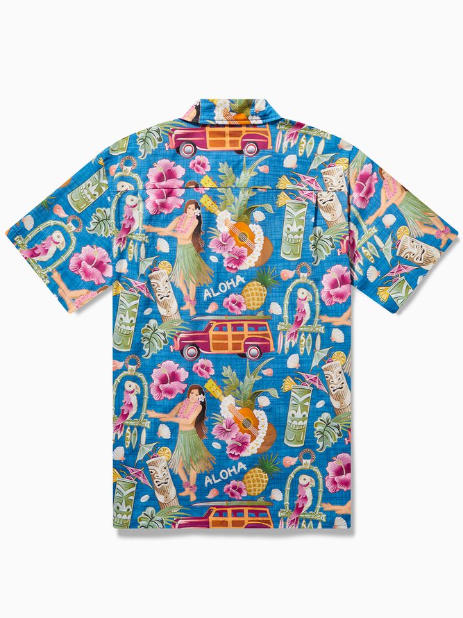 Hardaddy® Cotton Hula Beauty Aloha Shirt