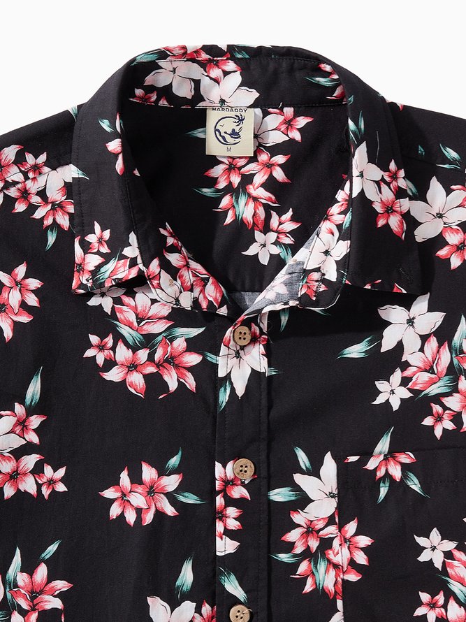 Hardaddy® Cotton Plumeria Oxford Shirt