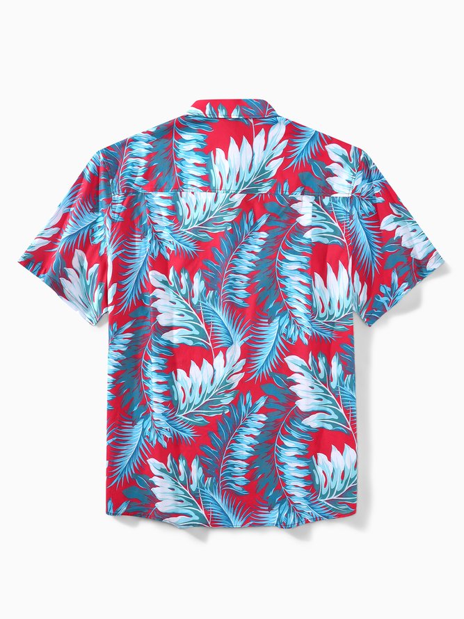 Hardaddy® Cotton Leaves Oxford Shirt