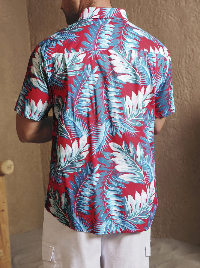 Hardaddy® Cotton Leaves Oxford Shirt