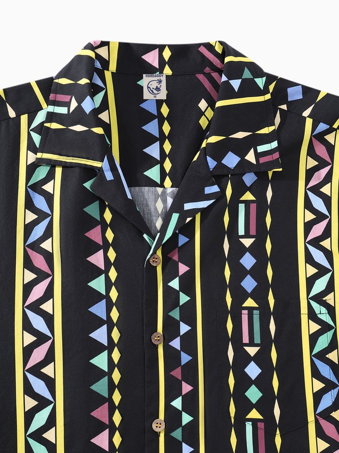 Hardaddy® Cotton Geomatric Resort Shirt
