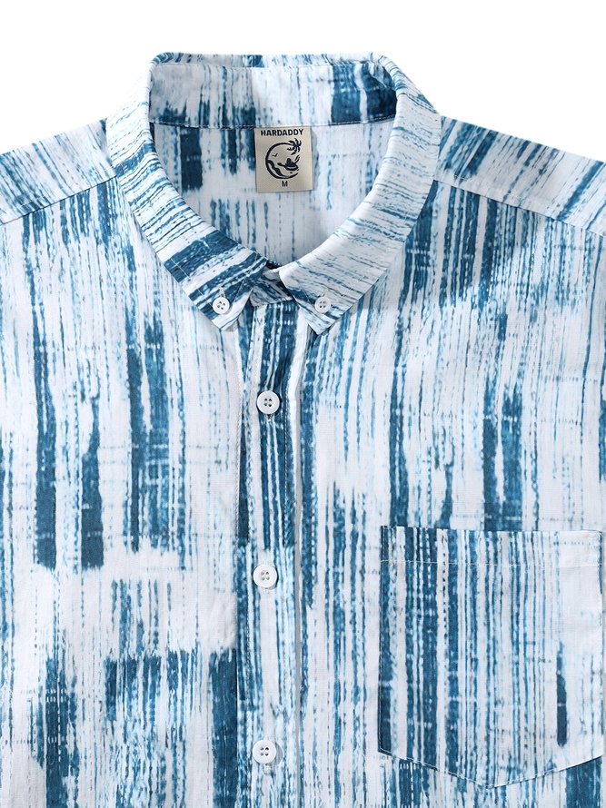 Hardaddy® Cotton Abstract Print Oxford Shirt