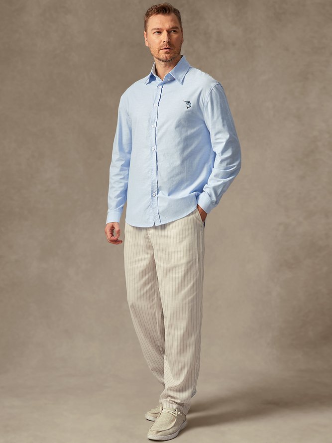 Hardaddy Striped Print Chino Pants