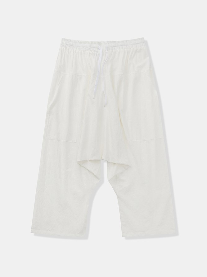 Hardaddy Linen-blend Harem Pants