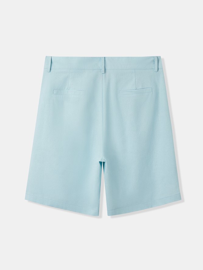 Hardaddy Cotton Plain Casual Bermuda