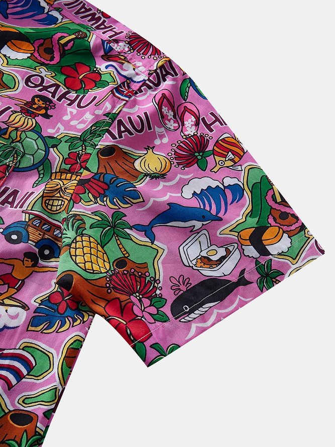 Hardaddy® Cotton Aloha Wonderland Oxford Shirt