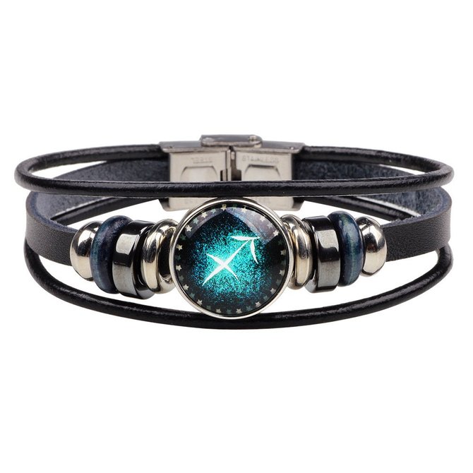 Multi-Layered Twelve Constellation Bracelet