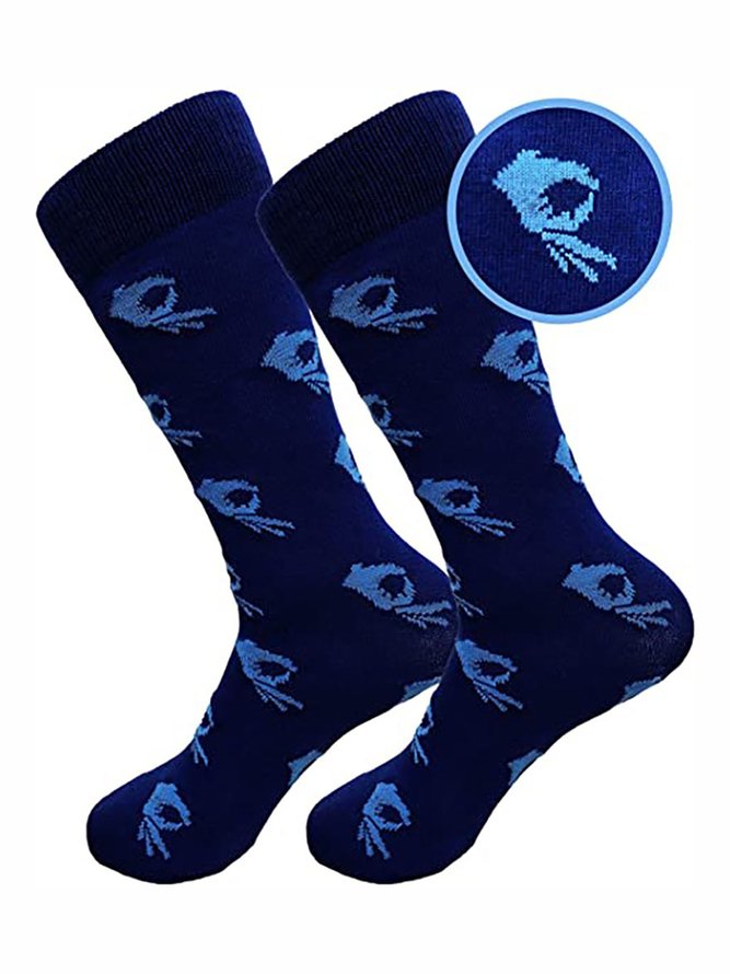 Hardaddy Personality Finger Cotton Socks