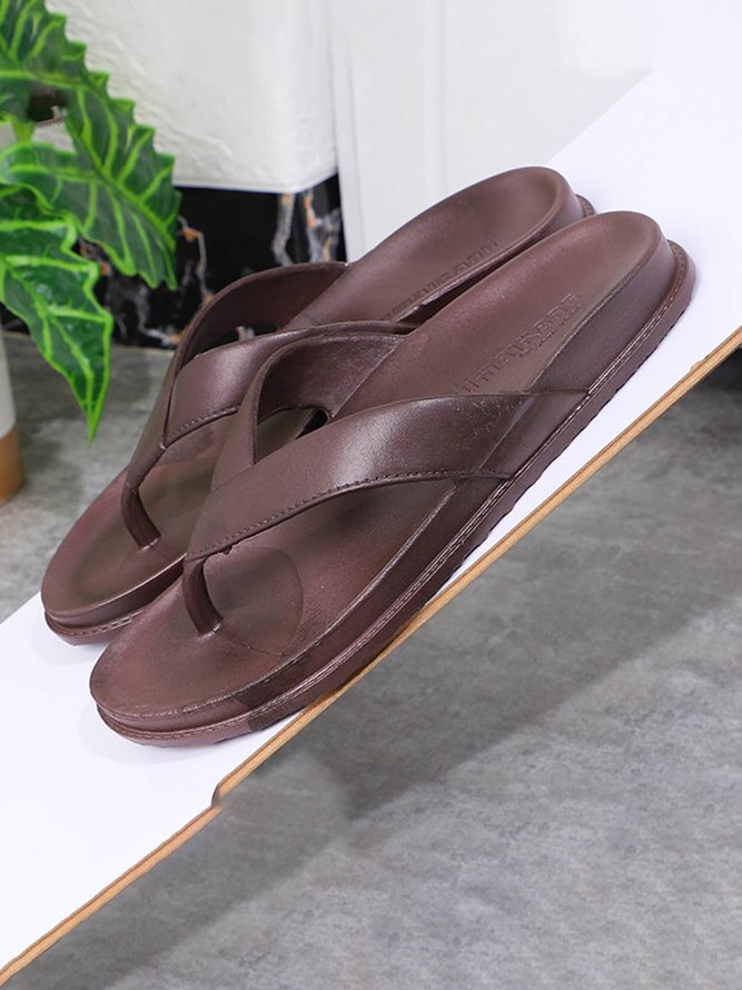 Hardaddy Men's Hawaii New Flat Flip-Flops Beach Slippers