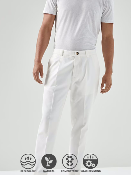 n style casual linen pants with cotton and linen base