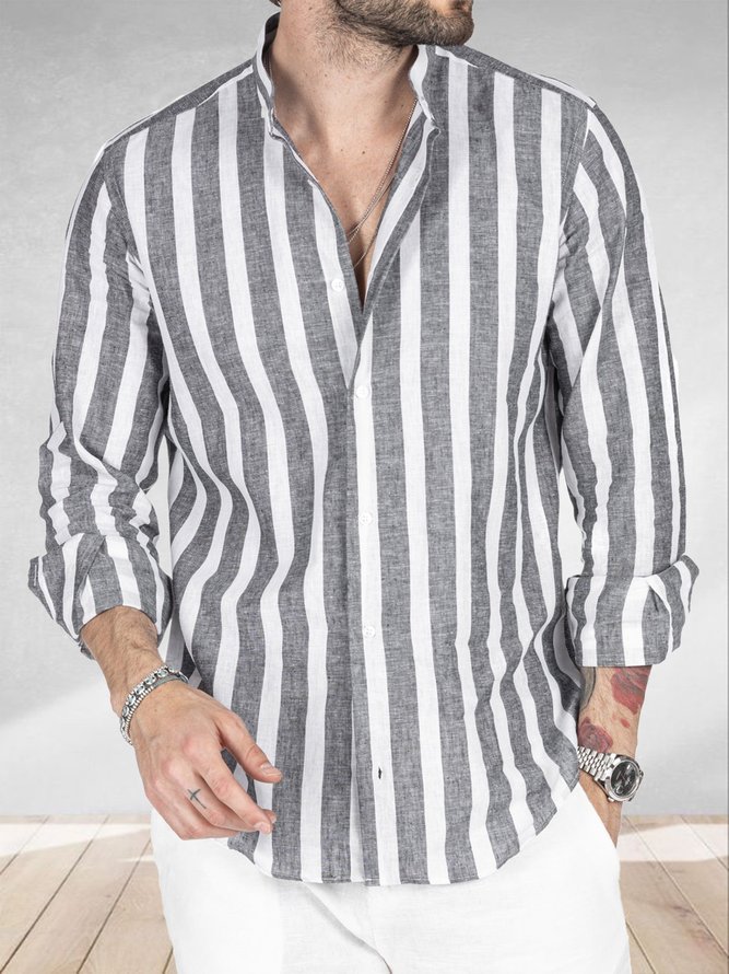 Striped Long Sleeve Shirt