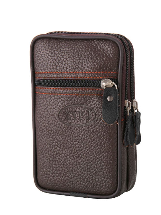 Hardaddy Men's Retro Casual Small Waist Bag