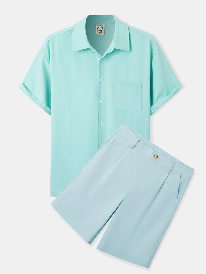 Hardaddy Cotton Plain Casual Bermuda
