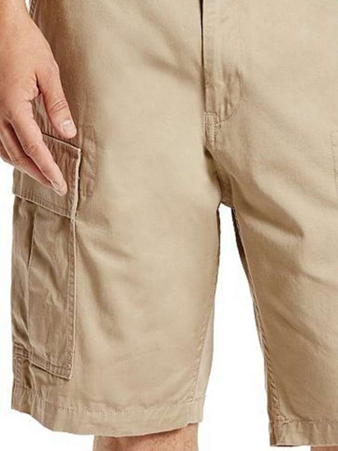 Cotton Plain Workwear Bermuda