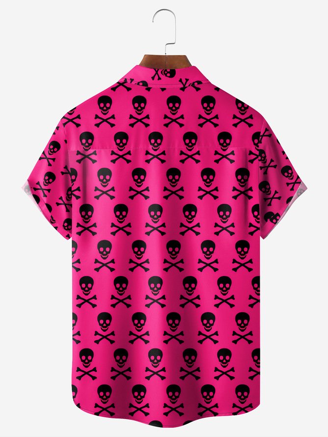 3-Pack Moisture-wicking Christmas Halloween Day of the Dead Hawaiian Shirt