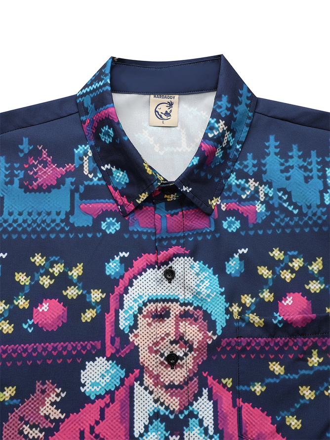3-Pack Moisture-wicking Christmas Halloween Thanksgiving Hawaiian Shirt