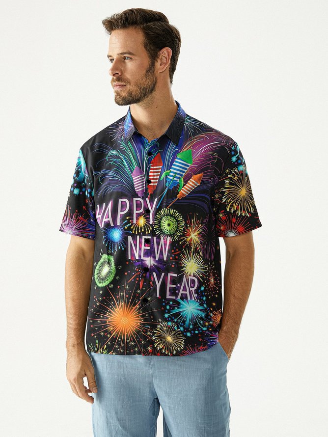9-Pack Christmas Halloween Thanksgiving Day of the Dead New Year Hawaiian Shirt